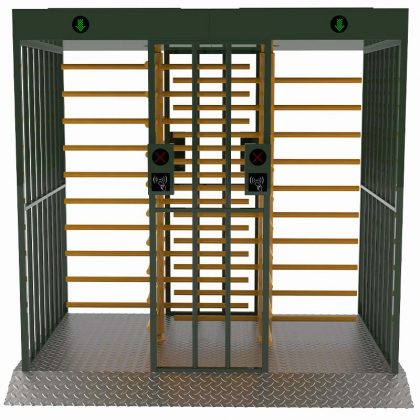 biometric full height turnstile