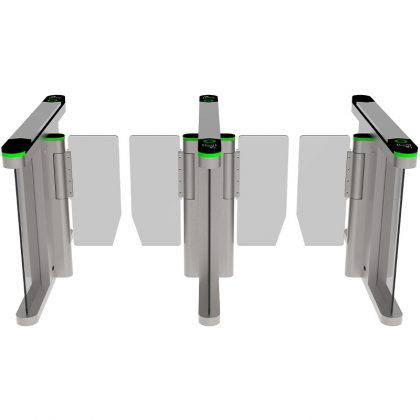 Glass Turnstile Gate | Optical Turnstiles | Glass Security Turnstiles